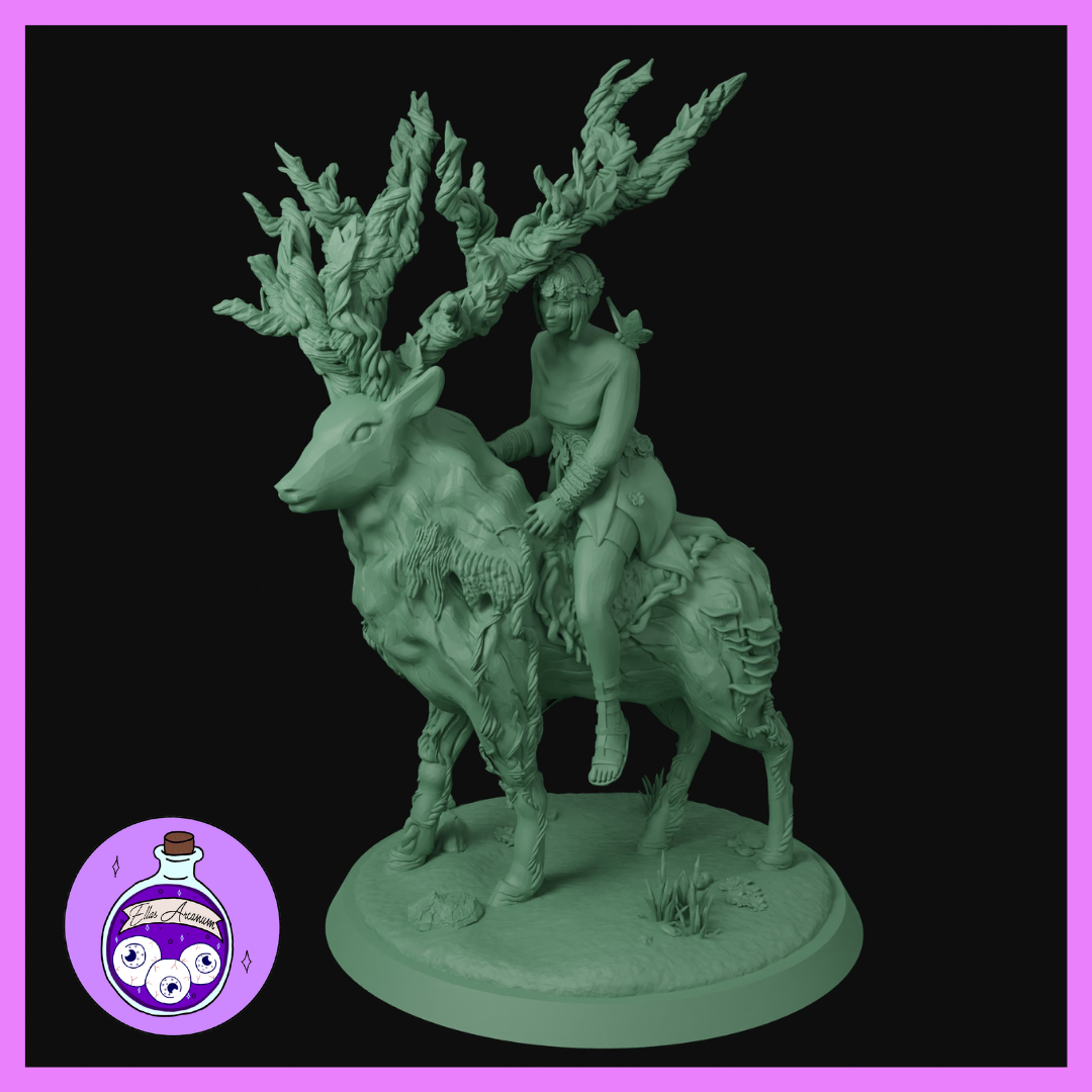 Ella's Arcanum - Wild Hunt - Eladrin Elf Spring - DnD/Pathfinder/TTRPG