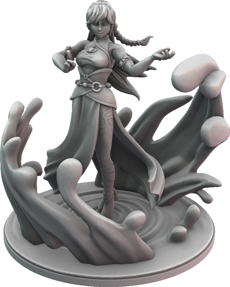 Minihoard - Princess & Dwarven Mercs - Star Faith - DnD/TTRPG Figure/Miniature
