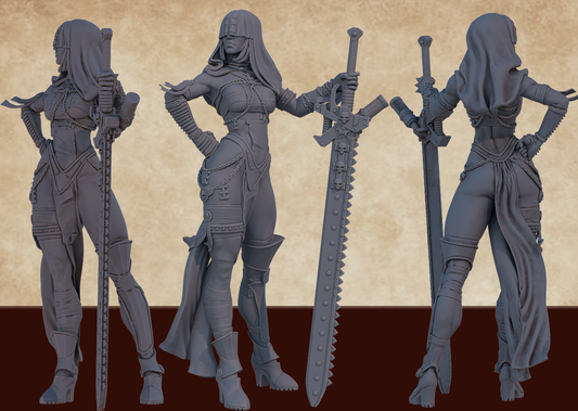 Astland - Statues of the Iron City #2.3 - 75mm Pin Up/Figure/Model/Diorama