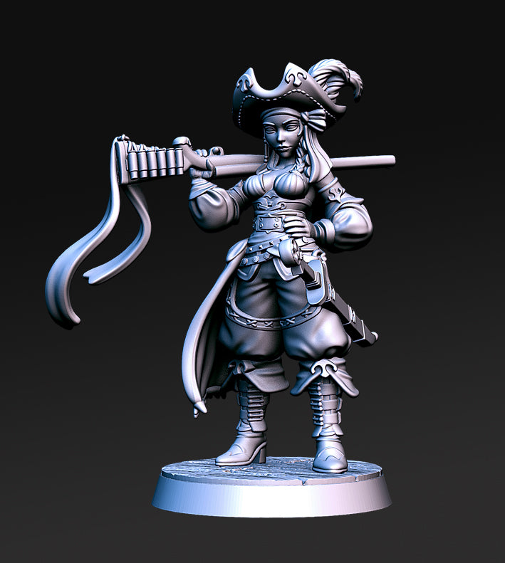 RN Estudio - Captain Quidd Crew - Stella Marissa - DnD/TTRPG Figure/Miniature