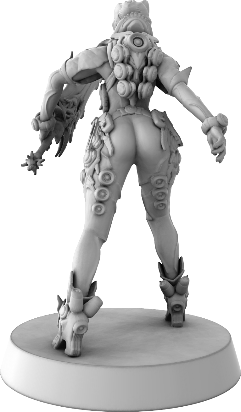 Stray Paws Society - Stellar Cat - 75mm Pin Up/Figure/Model/Diorama