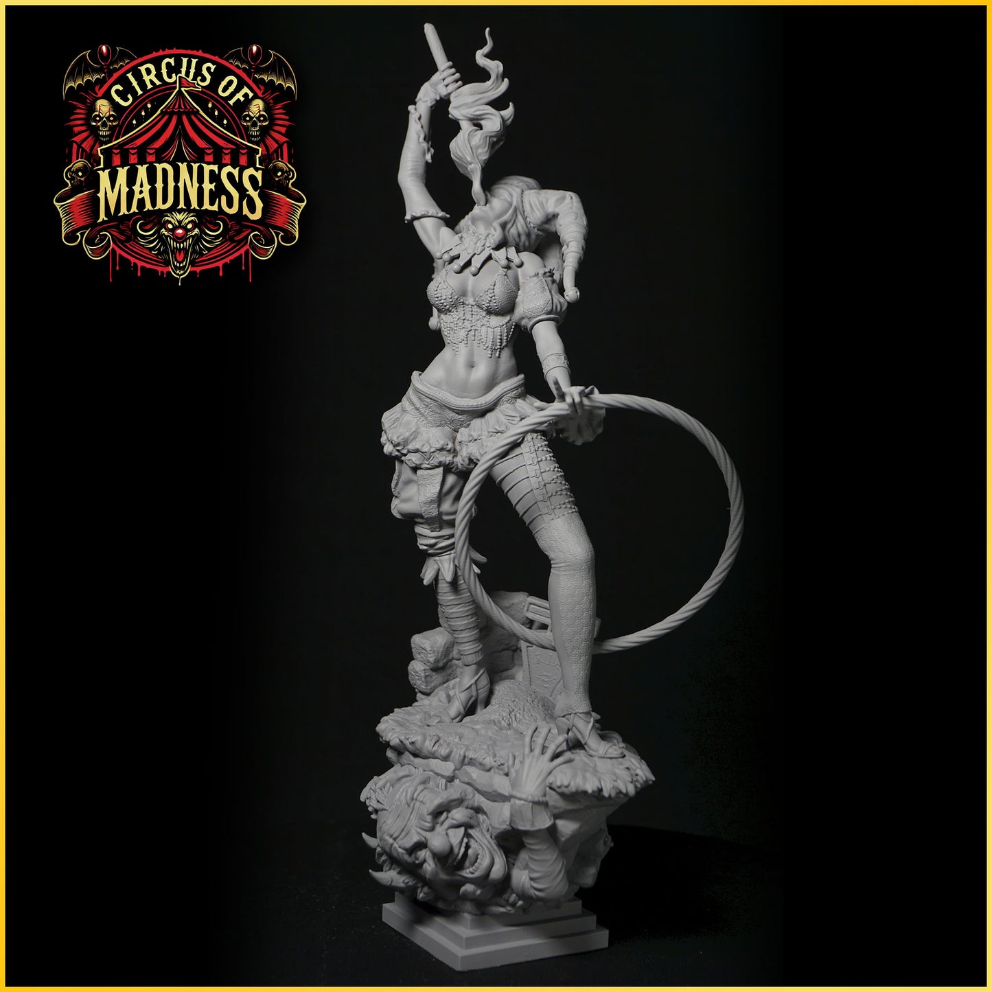 Underworld Miniatures - Circus of Madness - Stella - 32/75/120mm Pin Up/Figure/Model/Diorama - Helios3DPrinting