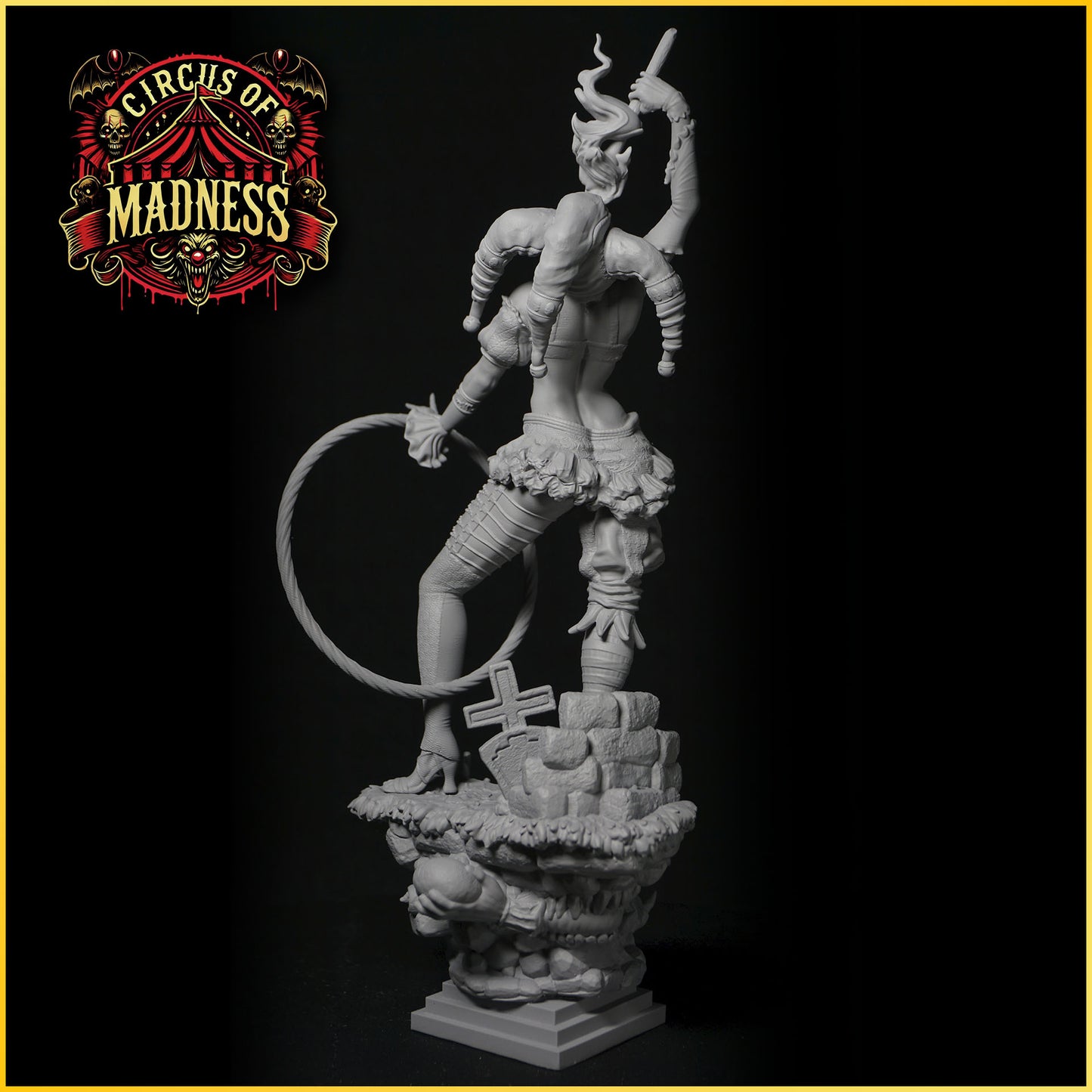 Underworld Miniatures - Circus of Madness - Stella - 32/75/120mm Pin Up/Figure/Model/Diorama - Helios3DPrinting