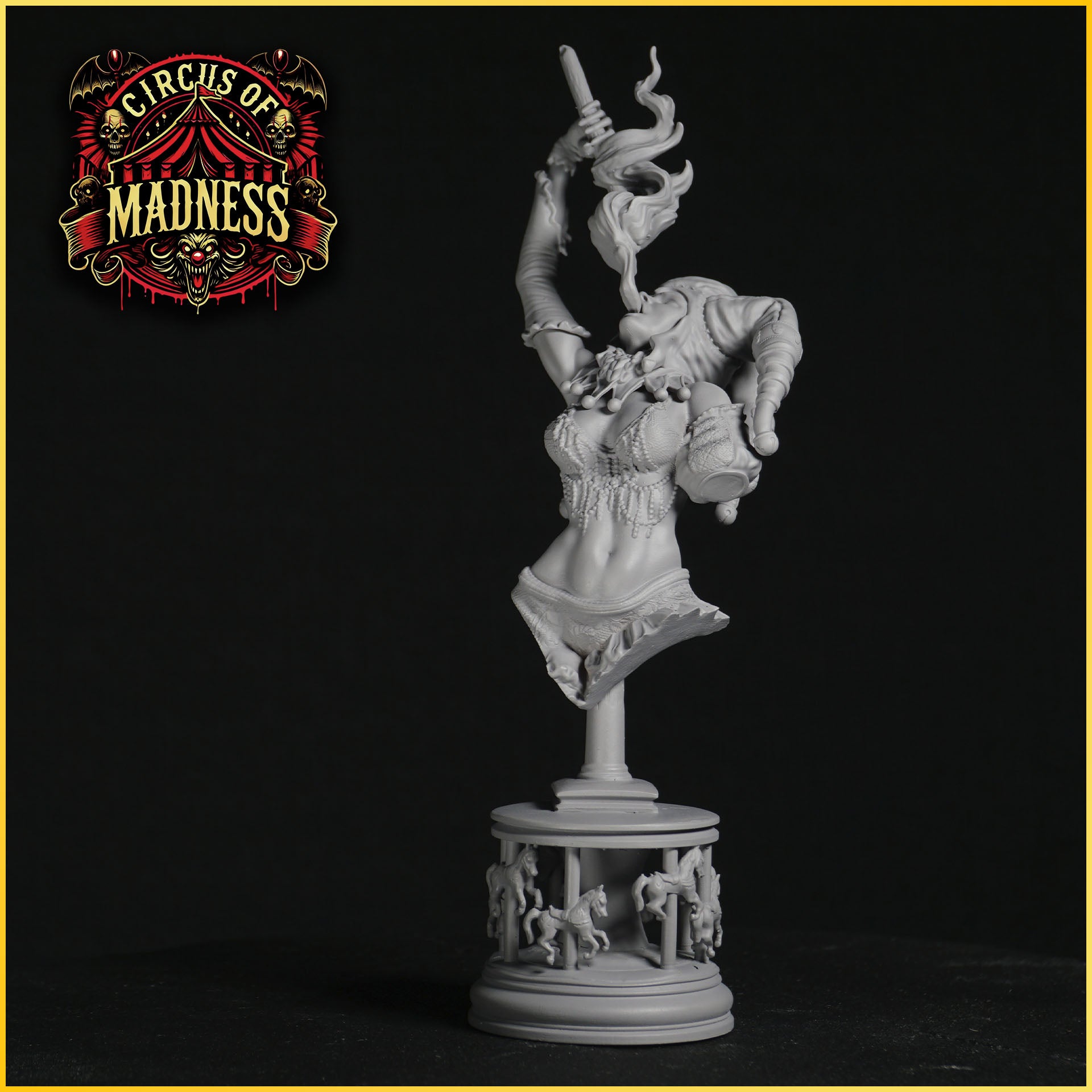 Underworld Miniatures - Circus of Madness - Stella - 32/75/120mm Pin Up/Figure/Model/Diorama - Helios3DPrinting