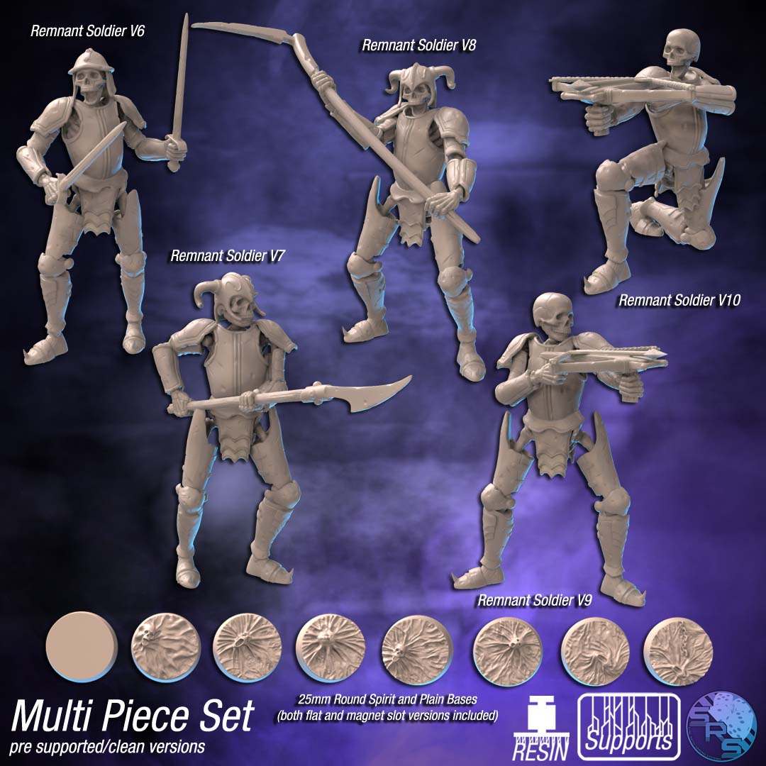 Sync Ratio - Stichghouls - Skeleton Soldier #2 - DnD/TTRPG Figure/Miniature