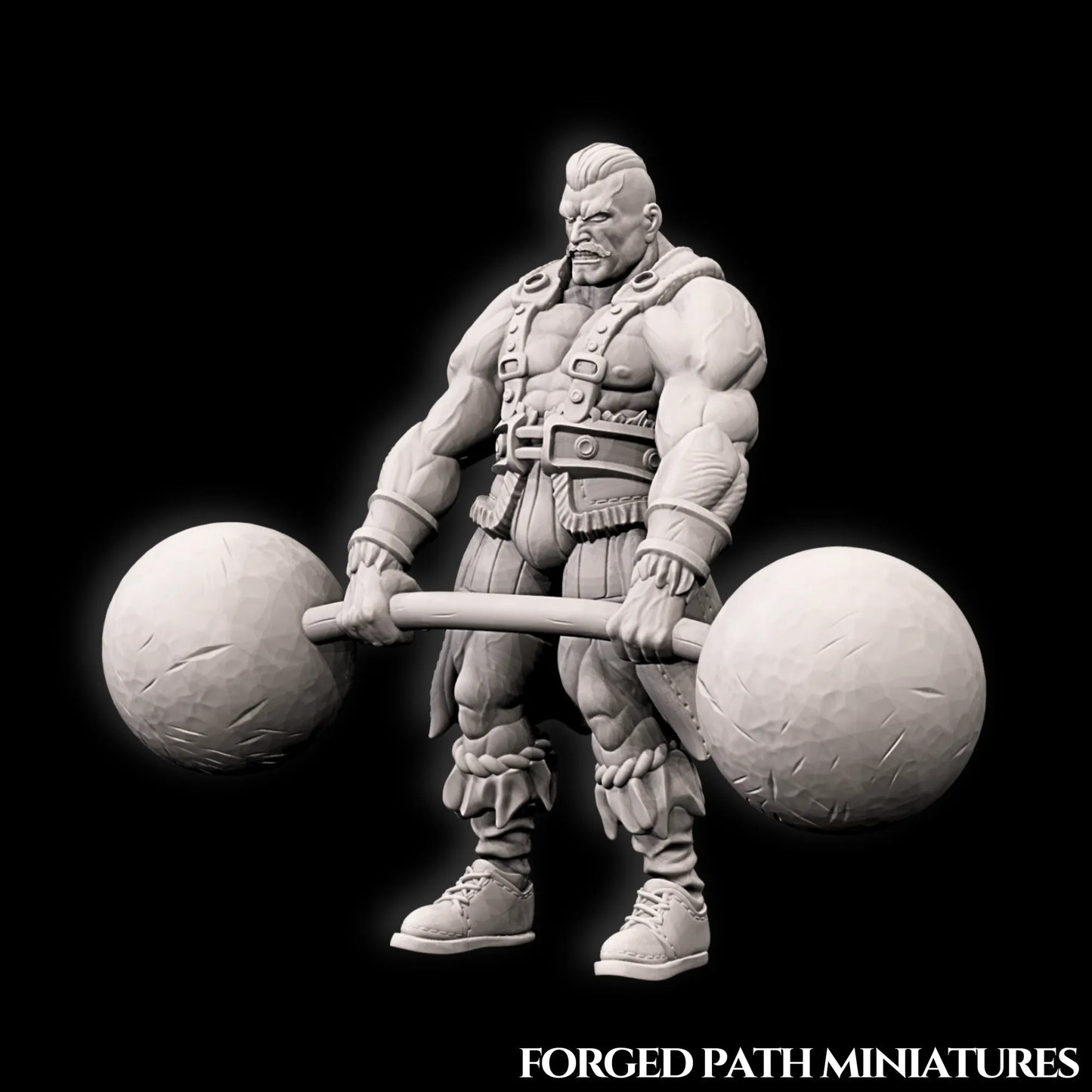 Forged Path - Willowbrook Circus - Strongman - DnD/Pathfinder/TTRPG Figure