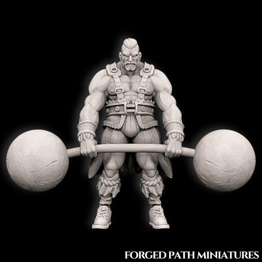 Forged Path - Willowbrook Circus - Strongman - DnD/Pathfinder/TTRPG Figure