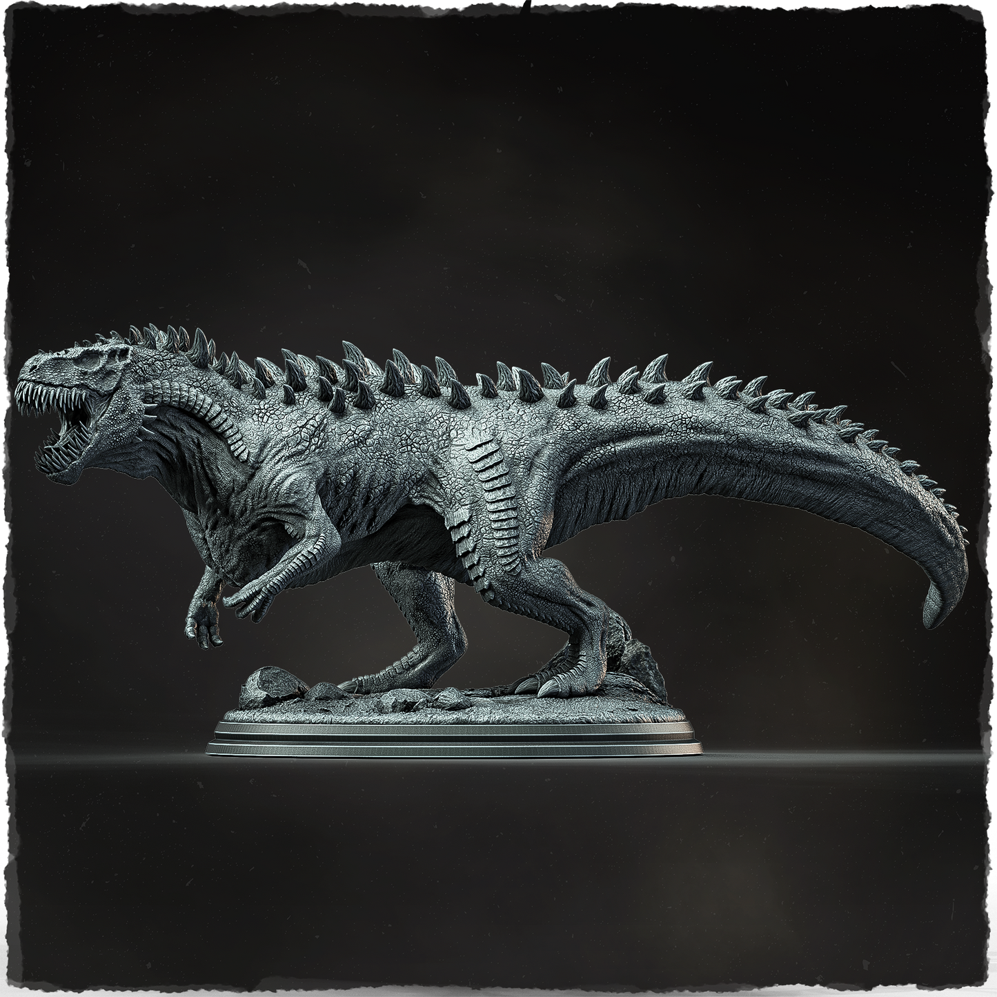 Evox Arts - Arcanterra #3 - Sunscale T-Rex - DnD/TTRPG Figure/Miniature