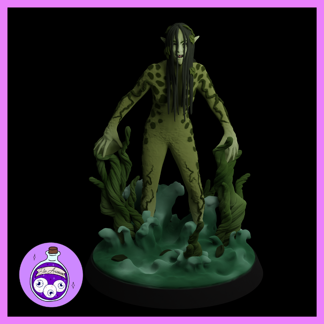 Ella's Arcanum - Wild Hunt - Swamp Monster - DnD/Pathfinder/TTRPG