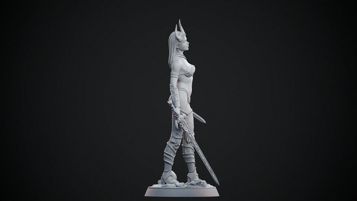 Mad Hawk Miniatures - Demon Princess - 75/120mm Pin Up/Figure/Model/Diorama