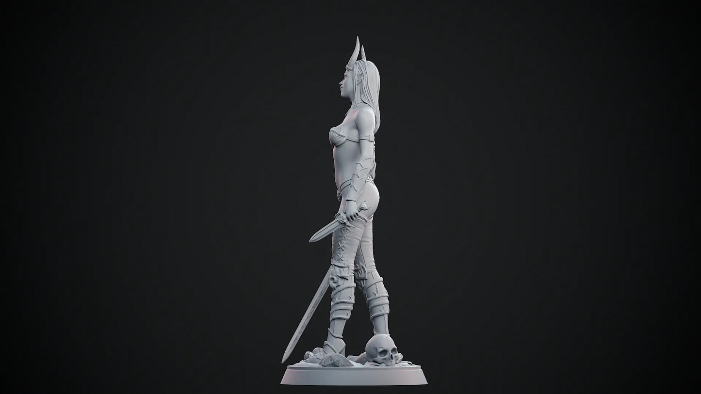 Mad Hawk Miniatures - Demon Princess - 75/120mm Pin Up/Figure/Model/Diorama