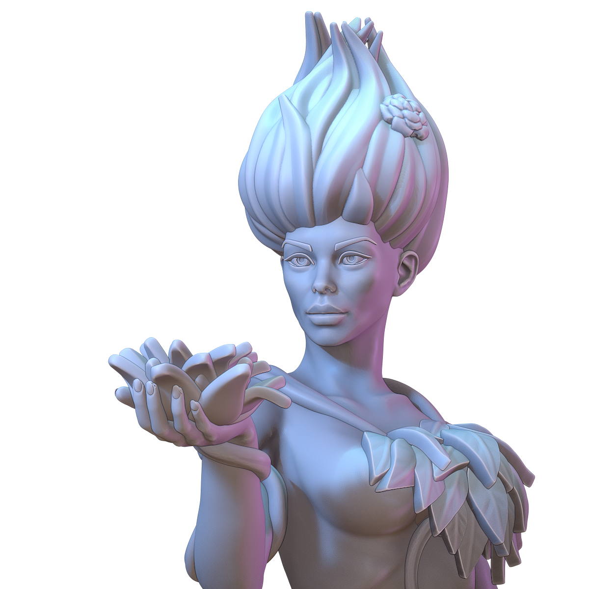 AsymSculpts - Sculpted Sisters: Witches - Sylvara - 75mm Pin Up/Figure/Model/Diorama