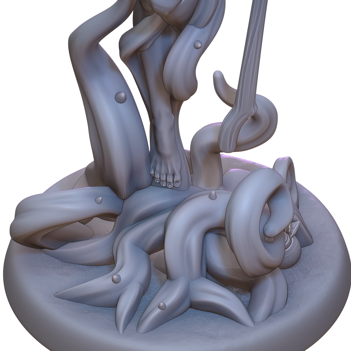 AsymSculpts - Sculpted Sisters: Witches - Sylvara - 75mm Pin Up/Figure/Model/Diorama
