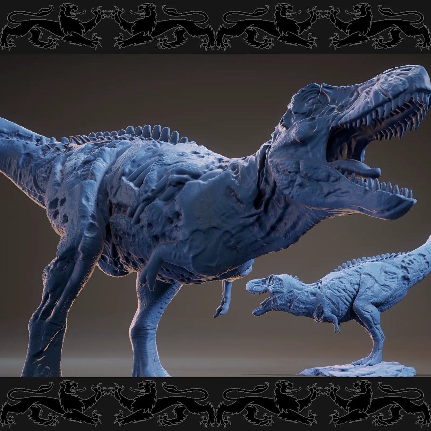 Brayan Nafarrate - Bestiary #3 - T-Rex Zombie - DnD/TTRPG Figure/Miniature