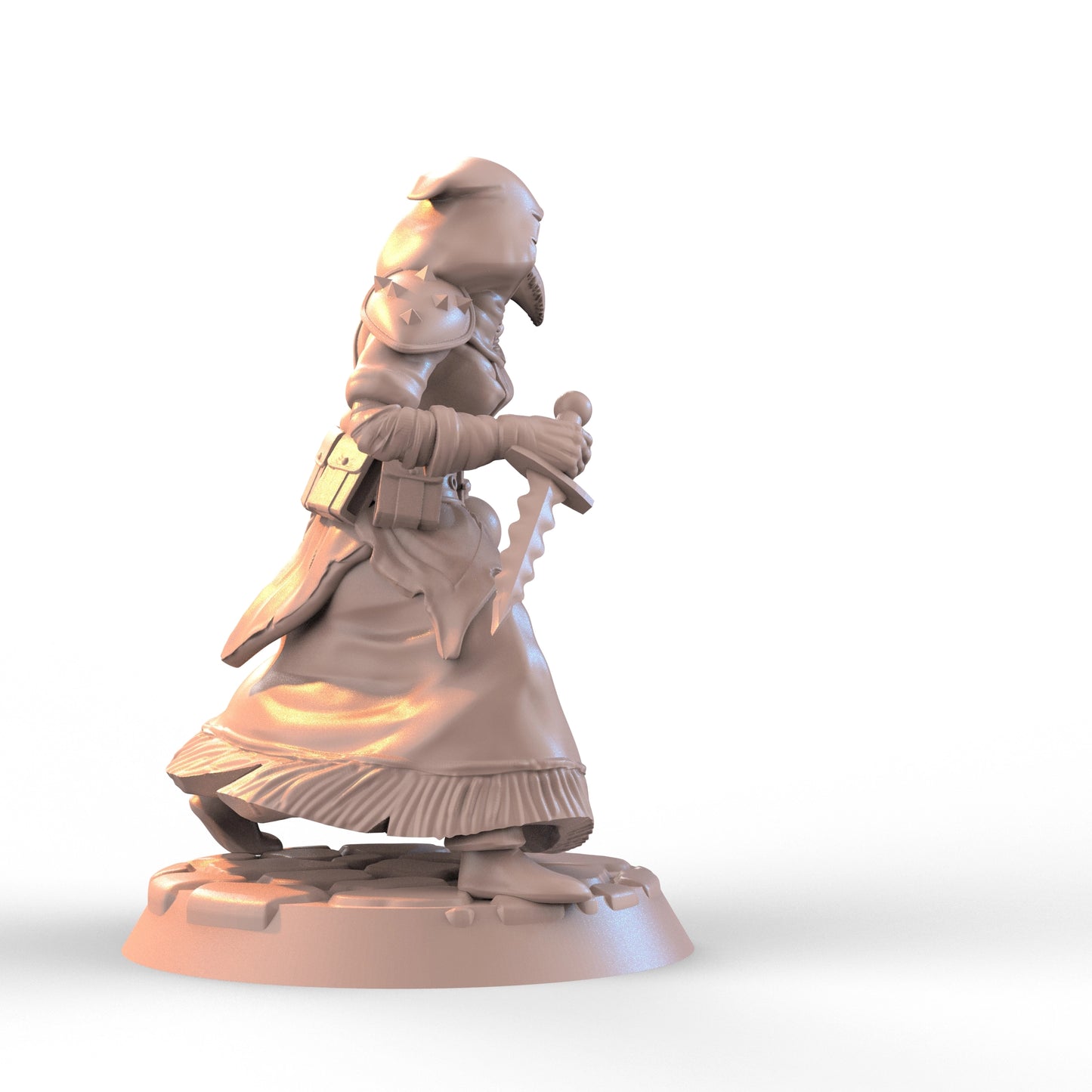 Z Kino - Darkest Dungeon - Plague Doctor - 75mm Pin Up/Figure/Model/Diorama