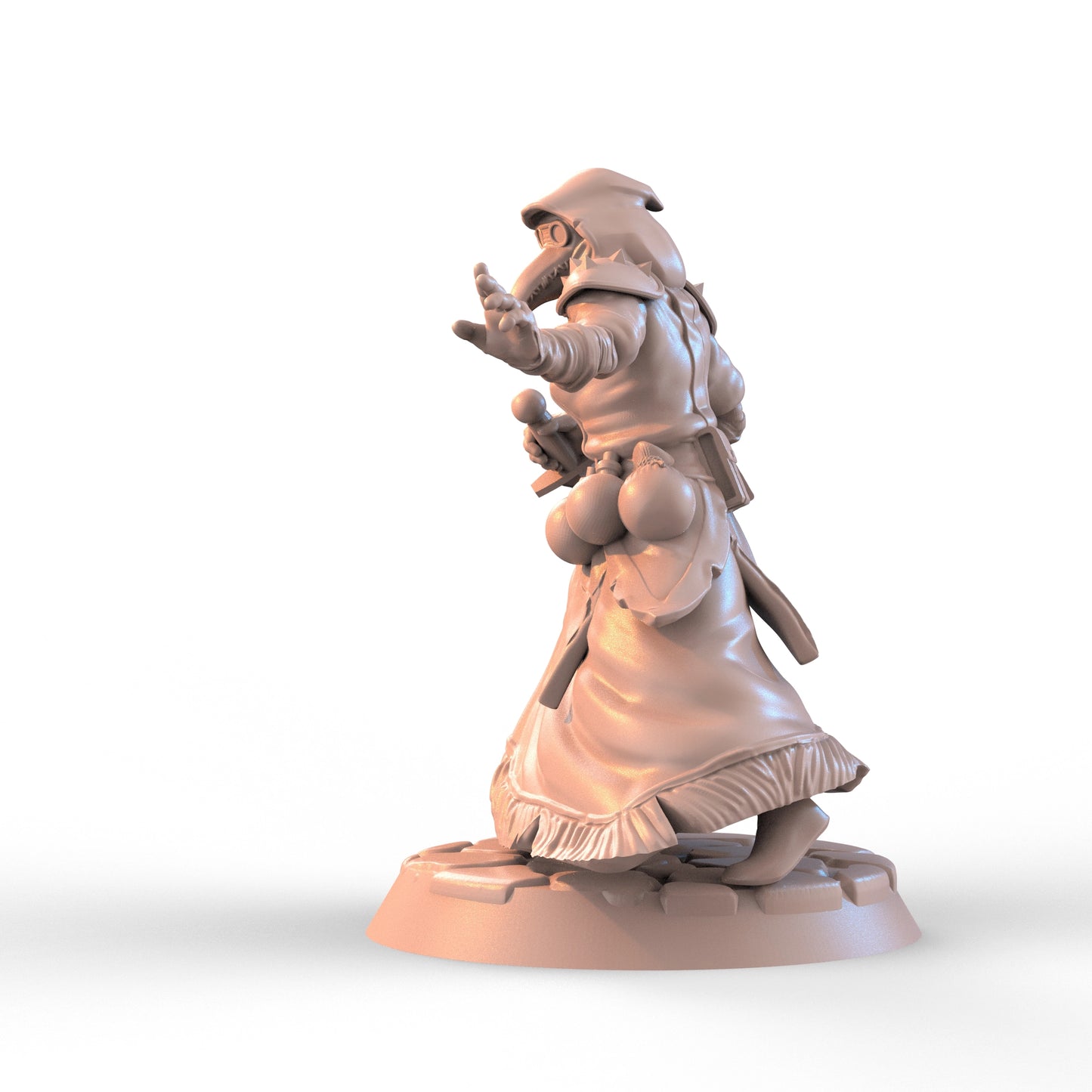 Z Kino - Darkest Dungeon - Plague Doctor - 75mm Pin Up/Figure/Model/Diorama