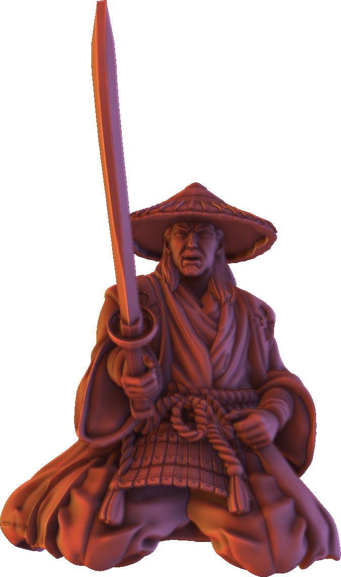 Forged Path - Tokugawa Ronin - Tacticians - DnD/Pathfinder/TTRPG Figure