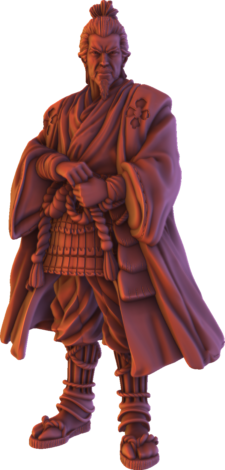 Forged Path - Tokugawa Ronin - Tacticians - DnD/Pathfinder/TTRPG Figure
