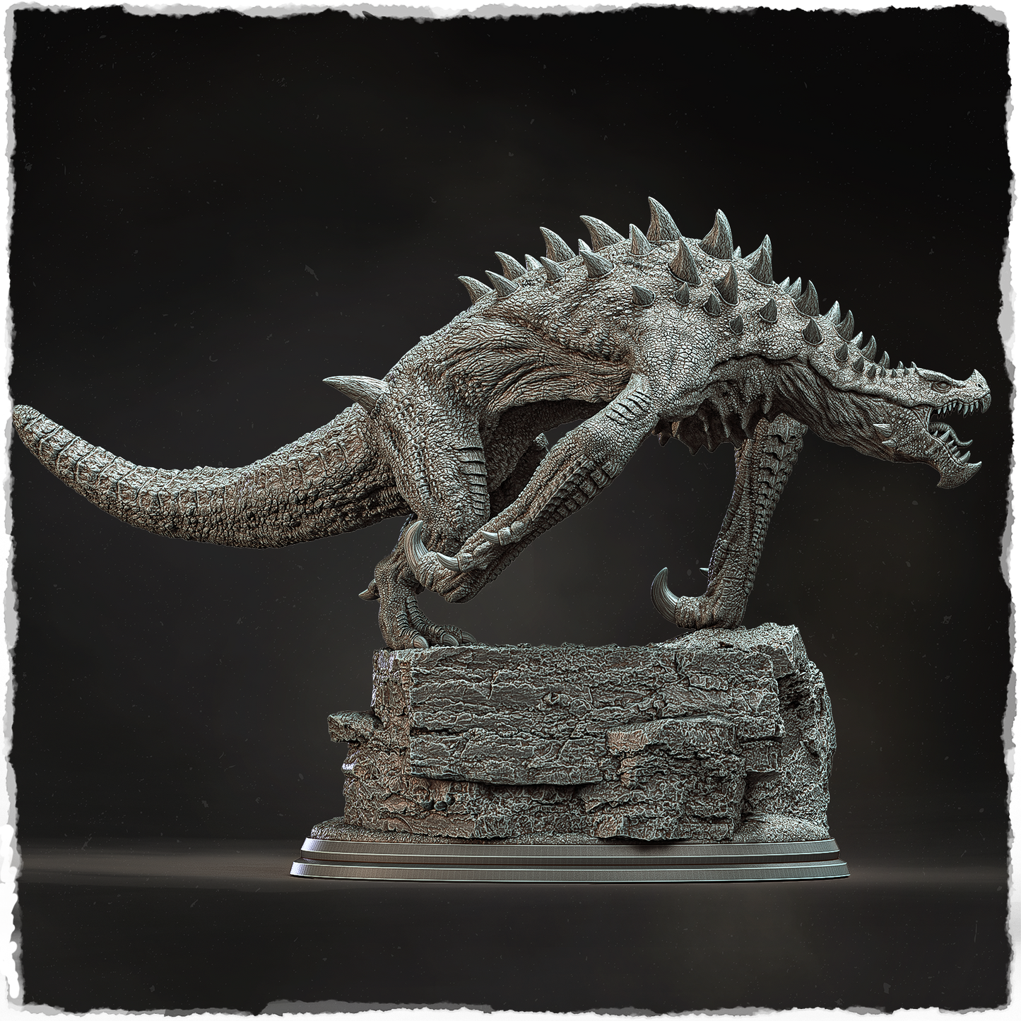 Evox Arts - World Dragons #4 - Taldragar - DnD/TTRPG Figure/Miniature