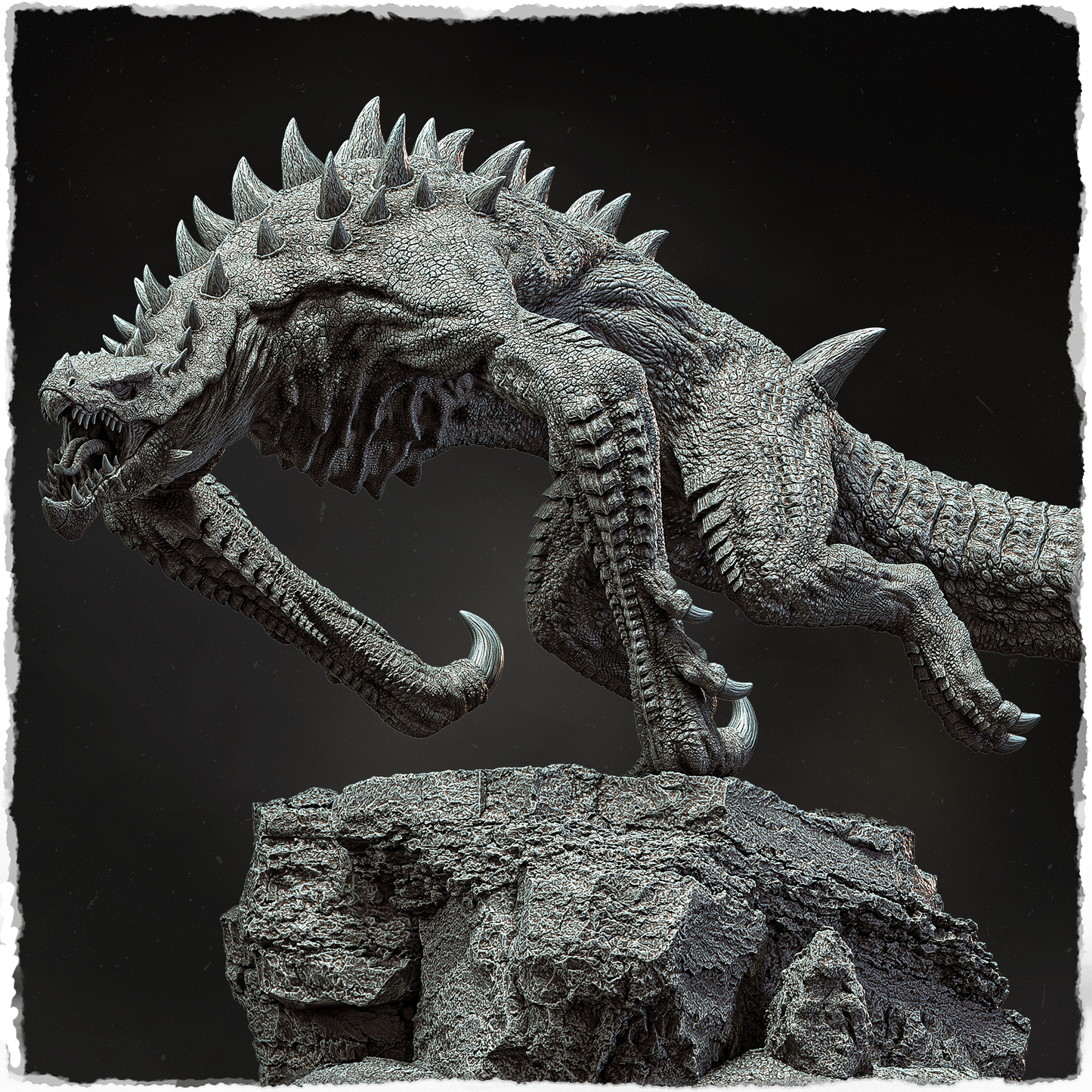 Evox Arts - World Dragons #4 - Taldragar - DnD/TTRPG Figure/Miniature