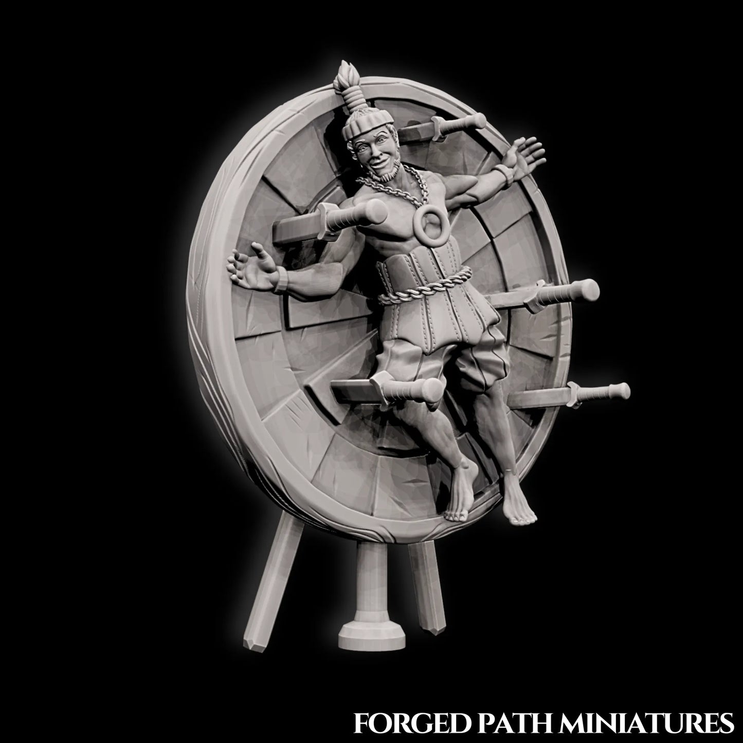 Forged Path - Willowbrook Circus - Target - DnD/Pathfinder/TTRPG Figure
