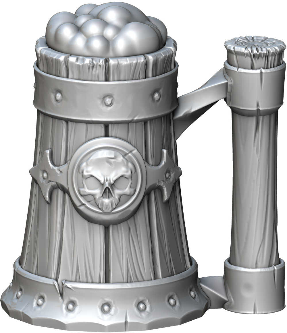 Ars Moriendi - Mythic Mugs - Tavern Mug No.3 - DnD/TTRPG/Roleplaying/Wargames - Helios3DPrinting