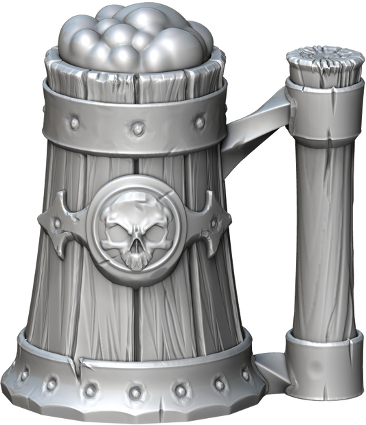 Ars Moriendi - Mythic Mugs - Tavern Mug No.3 - DnD/TTRPG/Roleplaying/Wargames - Helios3DPrinting