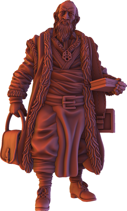 Forged Path - Willowbrook Village - Tax Collector #1 - DnD/TTRPG Figure/Miniature