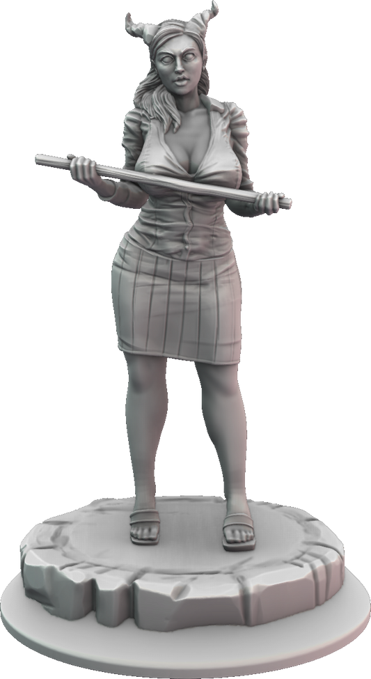LeemanPrintables - Tempress Institute - Morana - 75mm Pin Up/Figure/Model/Diorama