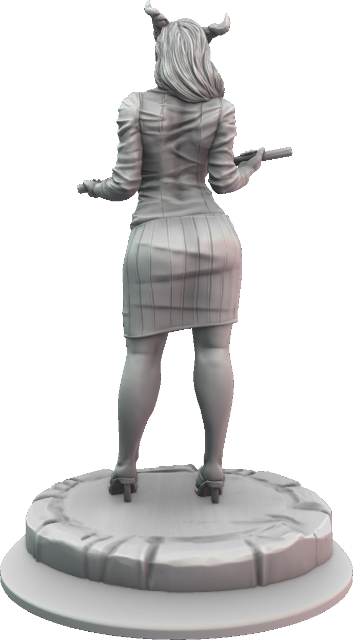 LeemanPrintables - Tempress Institute - Morana - 75mm Pin Up/Figure/Model/Diorama