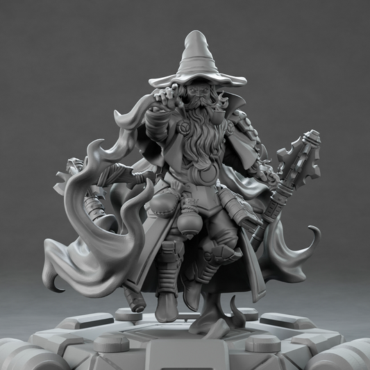 Brayan Nafarrate - Technomancer #1-2 - DnD/TTRPG Figure/Miniature