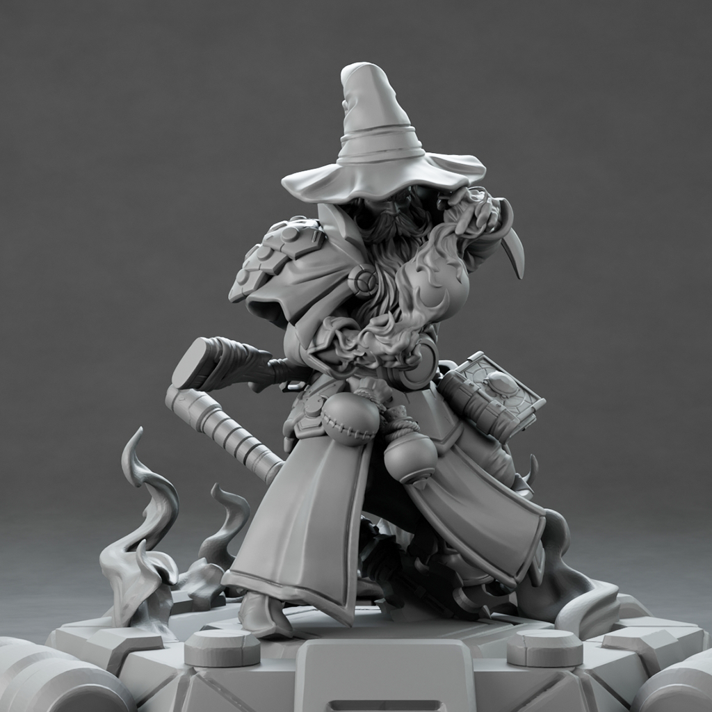 Brayan Nafarrate - Technomancer #1-3 - DnD/TTRPG Figure/Miniature