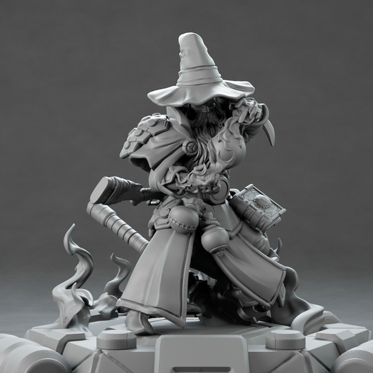 Brayan Nafarrate - Technomancer #1-3 - DnD/TTRPG Figure/Miniature