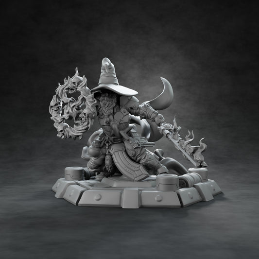 Brayan Nafarrate - Technomancer #3-2 - DnD/TTRPG Figure/Miniature