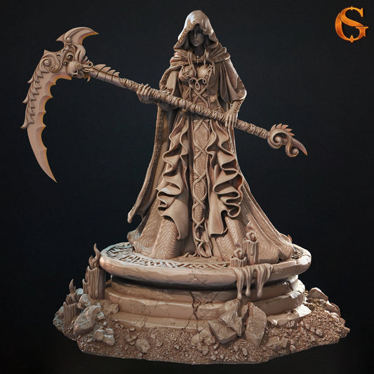 Solgoodcreations - Grim Reaper Thanatas - 75/140mm Pin Up/Figure/Model/Diorama