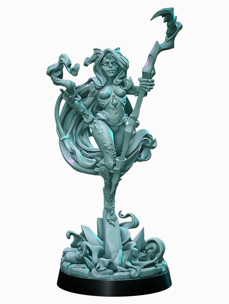 MEniatures - War of the Chromatic Dragons - Isdrekinn Demon - DnD/TTRPG Figure/Miniature