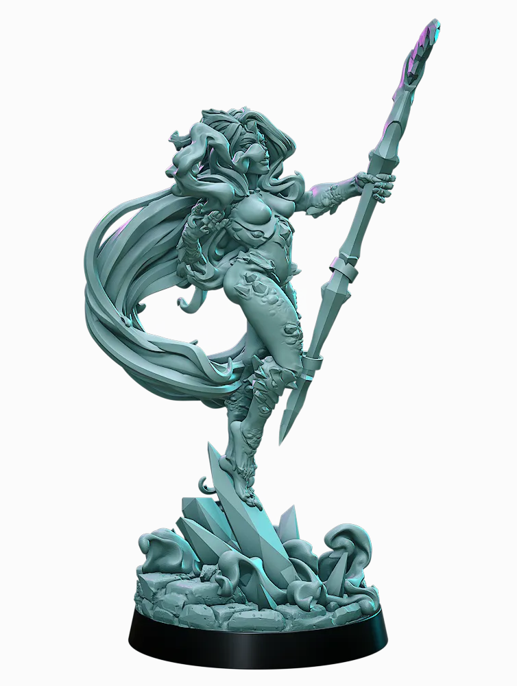 MEniatures - War of the Chromatic Dragons - Isdrekinn Demon - DnD/TTRPG Figure/Miniature