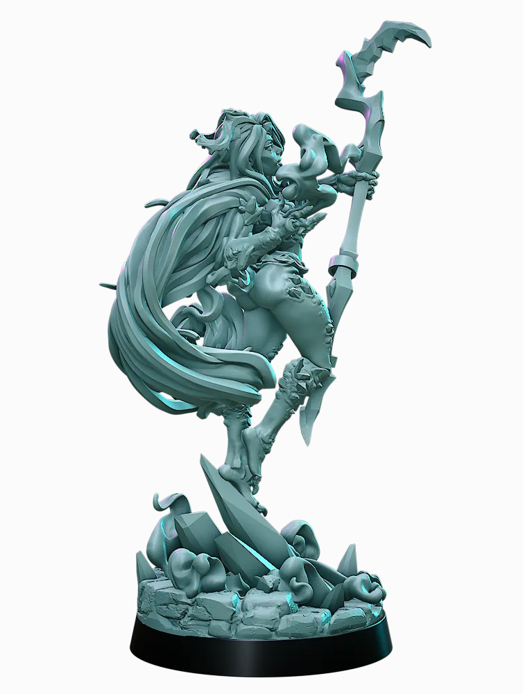 MEniatures - War of the Chromatic Dragons - Isdrekinn Demon - DnD/TTRPG Figure/Miniature
