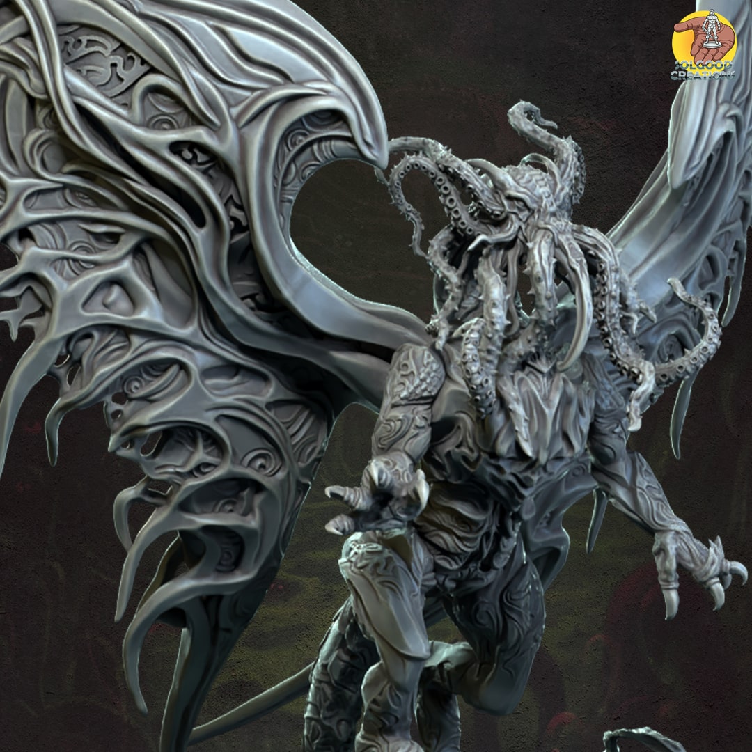 Solgoodcreations - Rise of the Dracothilid - Dracothilid - DnD/TTRPG Figure/Miniature