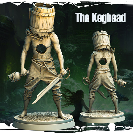 Monolith Arts - Terror on Cursed Waters - Keghead - DnD/TTRPG Figure/Miniature
