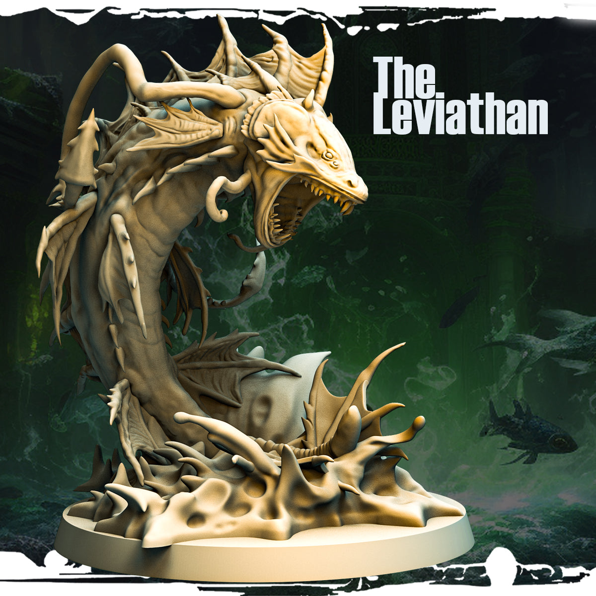 Monolith Arts - Terror on Cursed Waters - Leviathan - DnD/TTRPG Figure/Miniature