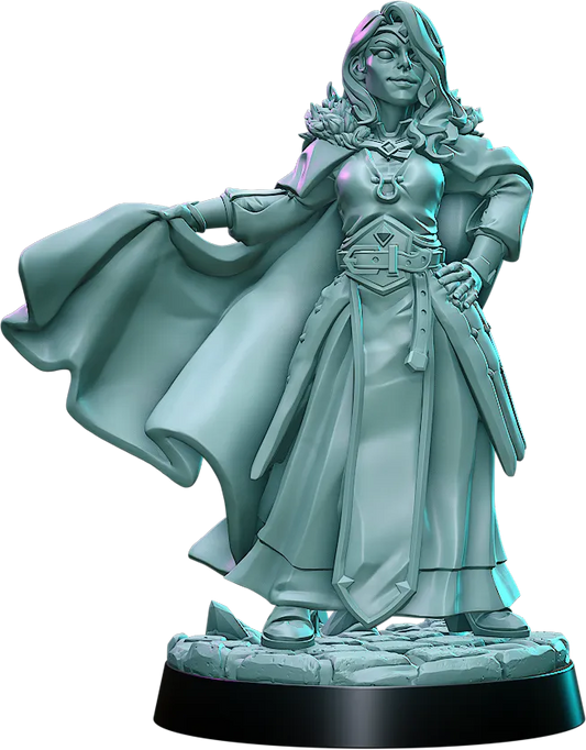 MEniatures - War of the Chromatic Dragons - Isdrekinn Maiden - DnD/TTRPG Figure/Miniature