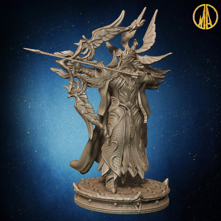Monolith Arts - Dark Elves - Archer Elite #2 - DnD/TTRPG Figure/Miniature