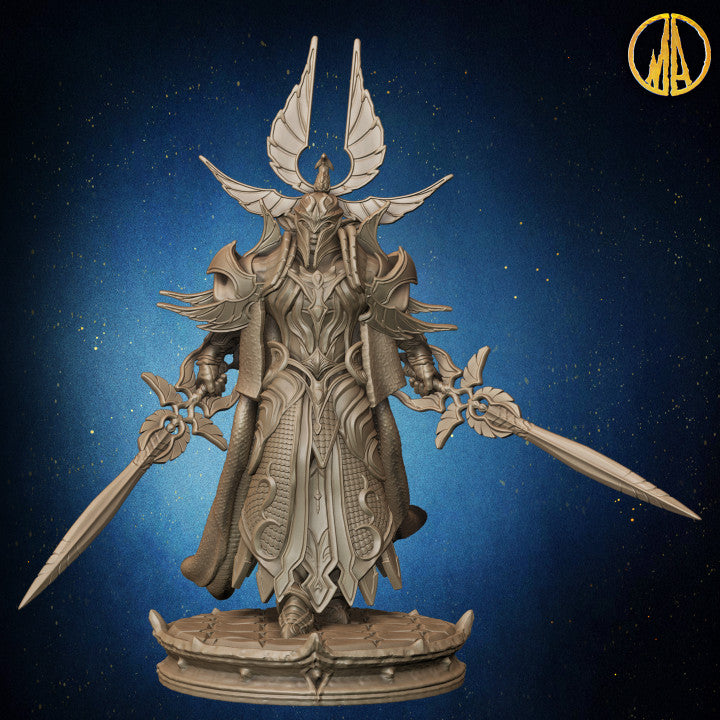 Monolith Arts - Dark Elves - Archer Guard #1 - DnD/TTRPG Figure/Miniature