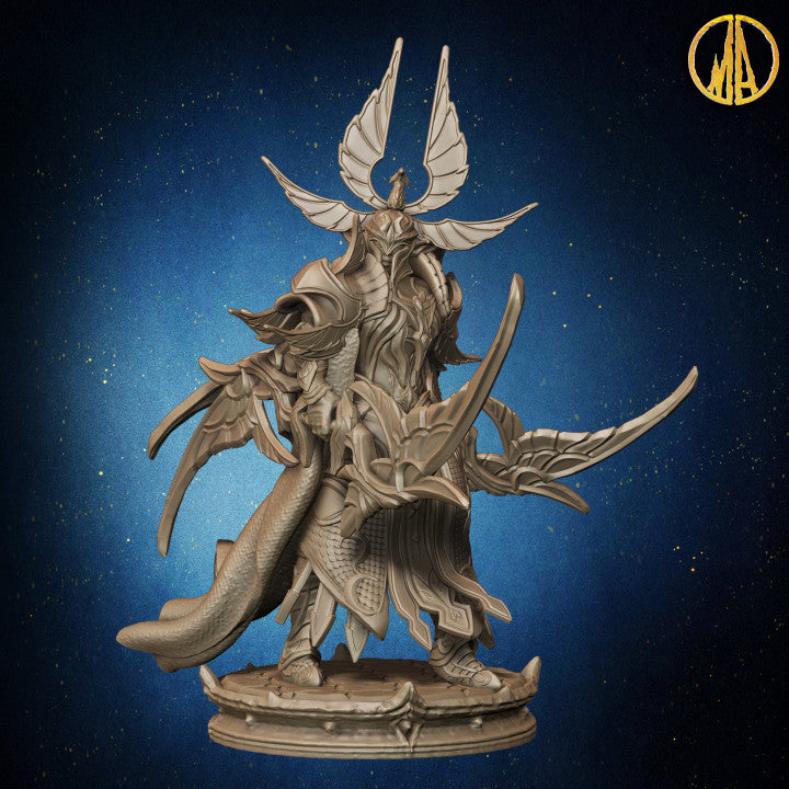 Monolith Arts - Dark Elves - Archer Guard #3 - DnD/TTRPG Figure/Miniature