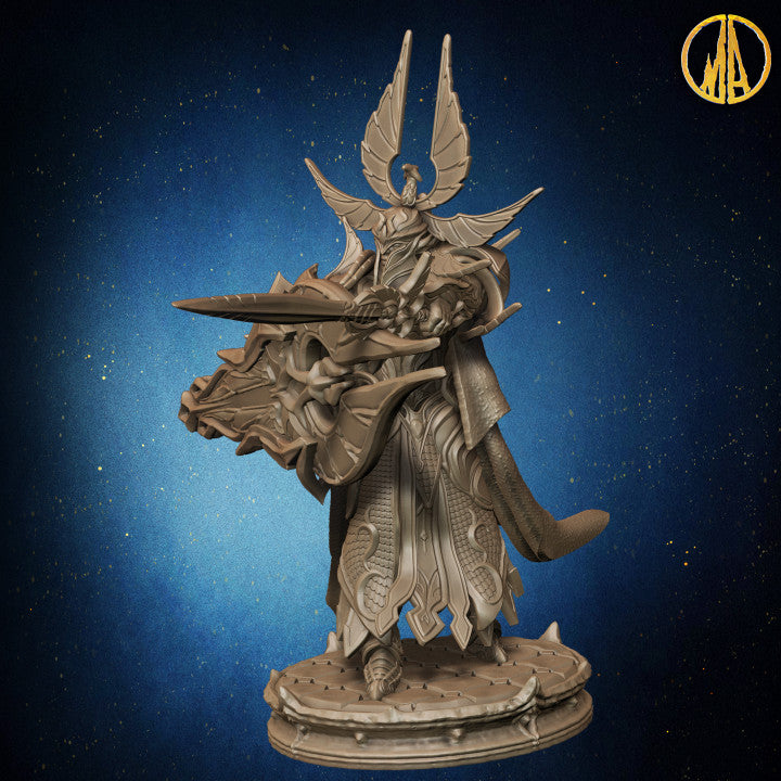 Monolith Arts - Dark Elves - Archer Guard #2 - DnD/TTRPG Figure/Miniature