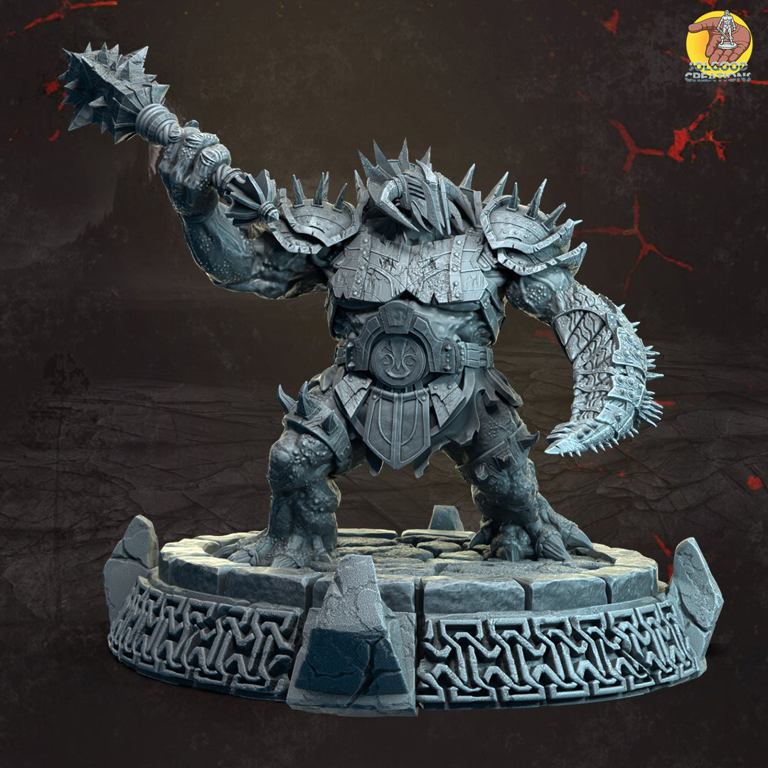 Solgoodcreations - Demon's Court - Demon Pulverizer #1 - DnD/TTRPG Figure/Miniature
