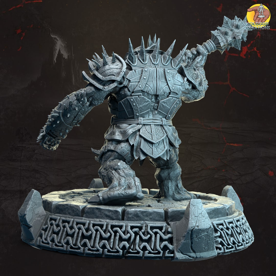 Solgoodcreations - Demon's Court - Demon Pulverizer #1 - DnD/TTRPG Figure/Miniature