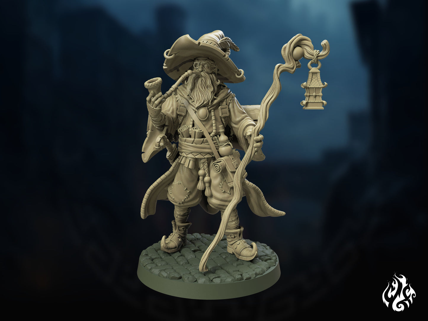 Crippled God Foundry - Human Wizard - DnD/TTRPG Figure/Miniature