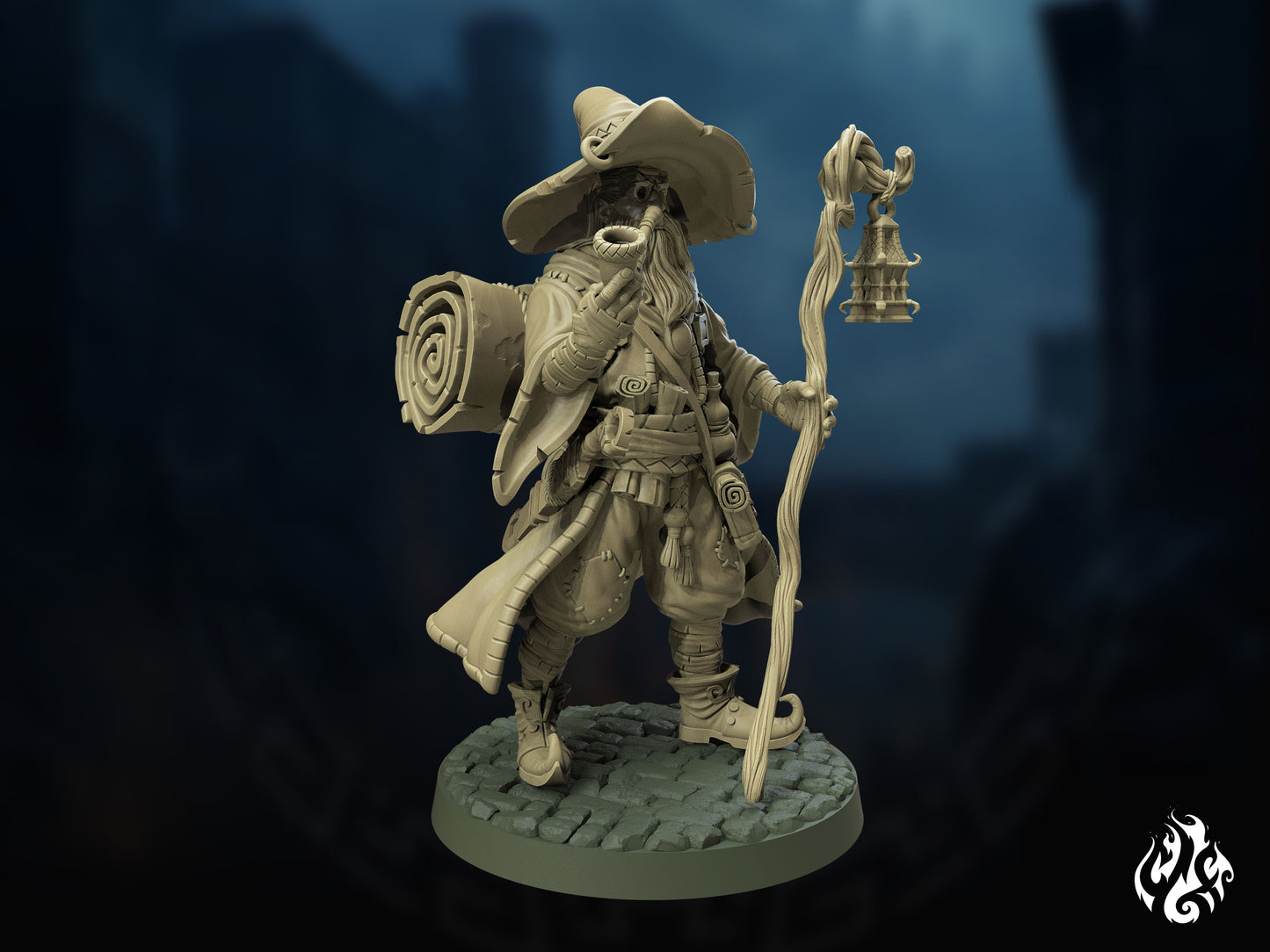 Crippled God Foundry - Human Wizard - DnD/TTRPG Figure/Miniature